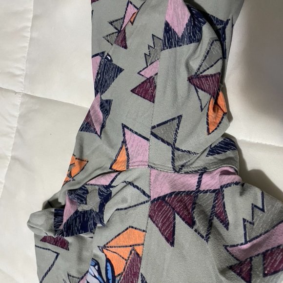 🧡 LulaRoe Butterfly Geometric Leggings One Size - Picture 4 of 4